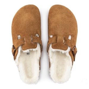 Birkenstock Boston Shearling Clogs